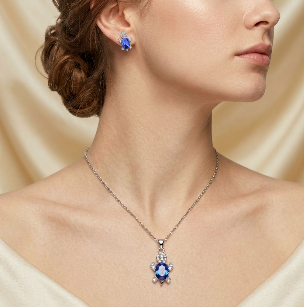 Ocean Turtle Jewellery Set