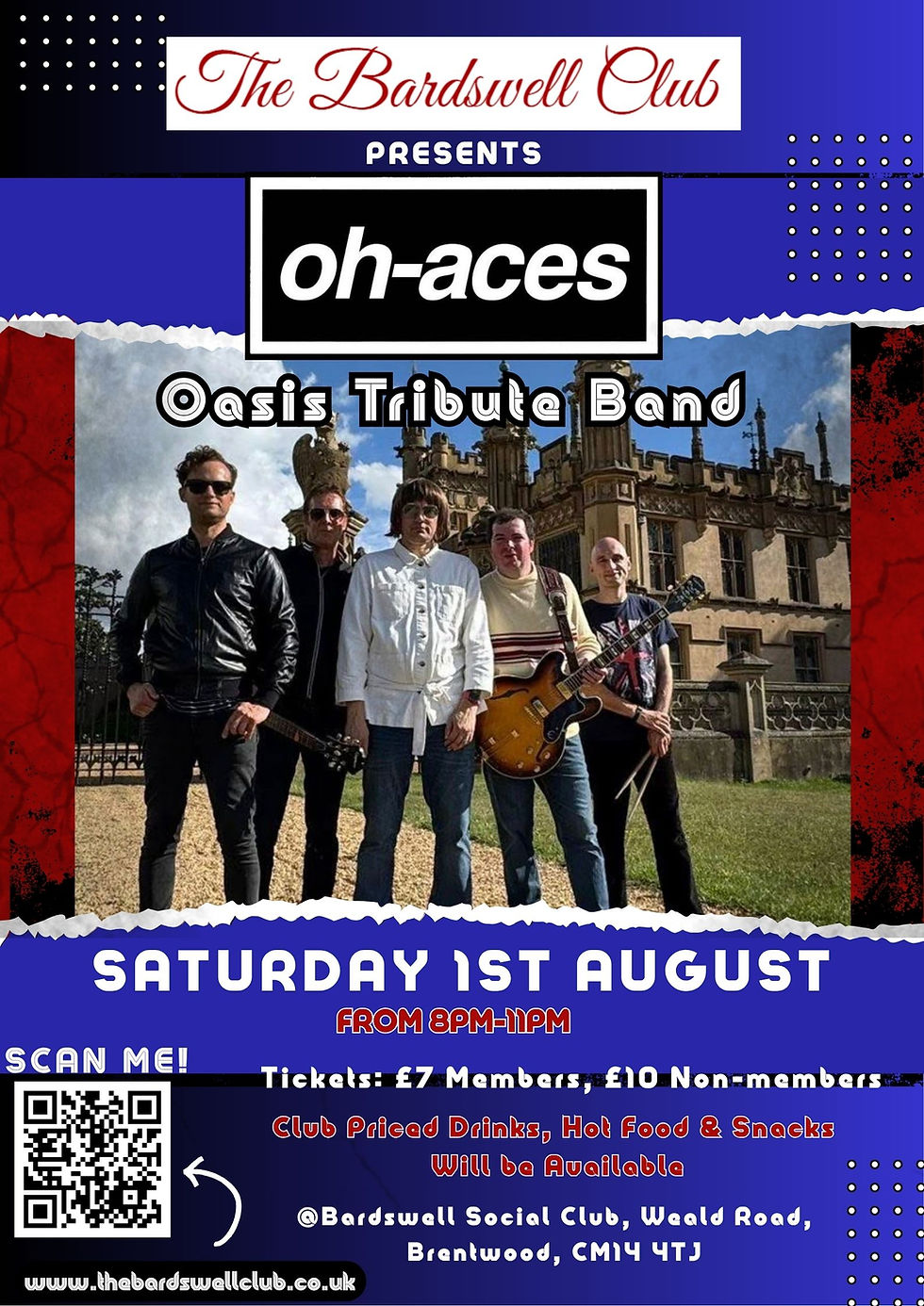 Oh Aces: Oasis Tribute Band