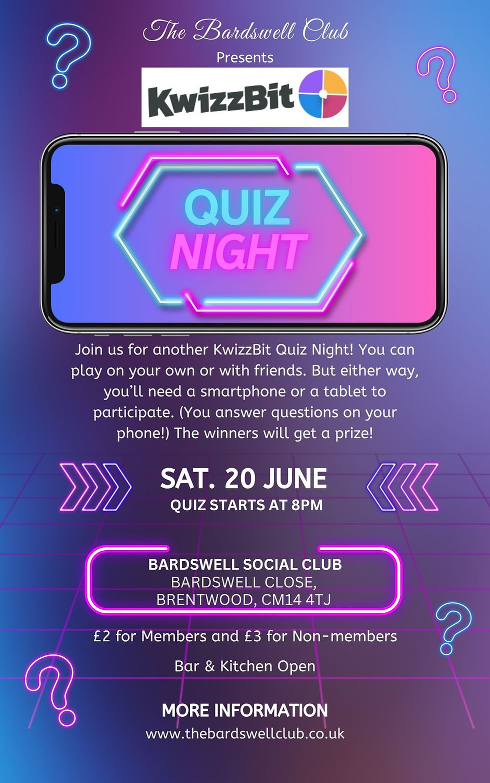 KwizzBit Quiz Night with Adrian