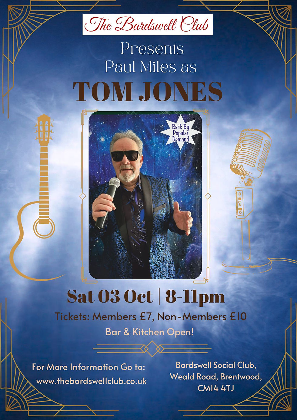 Paul Miles' Tom Jones Tribute