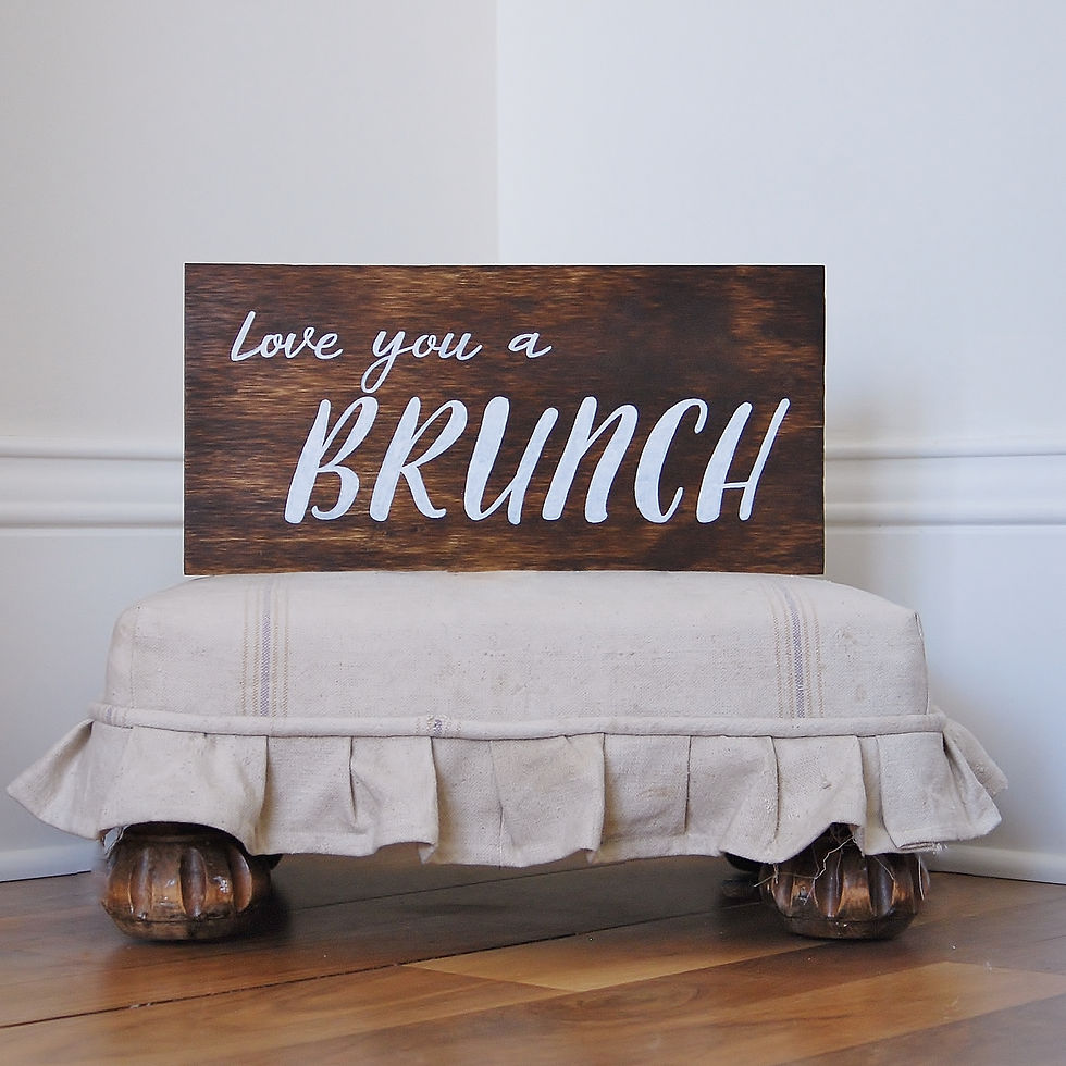 Brunch Sign
