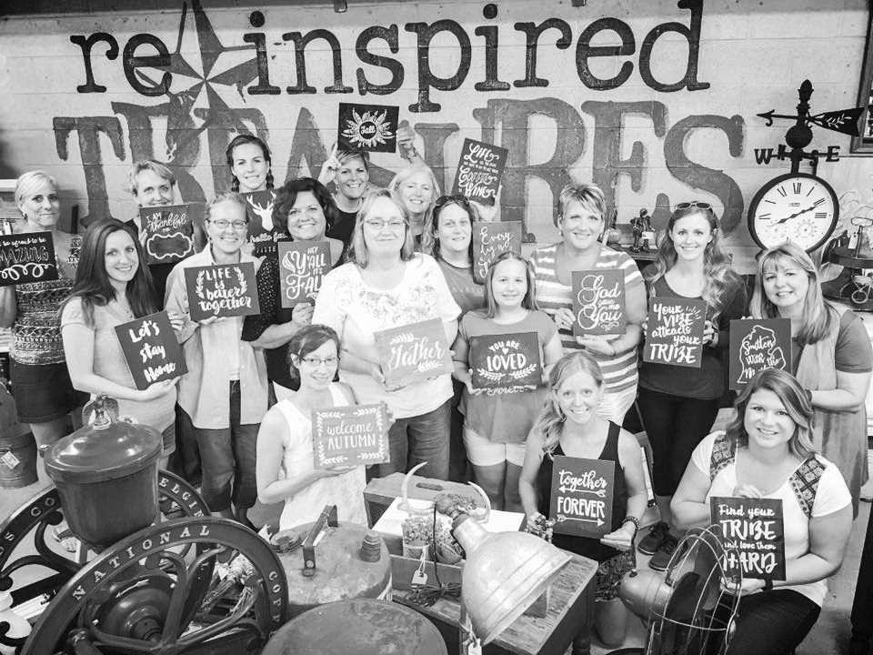 Chalk School at Reinspired Treasures