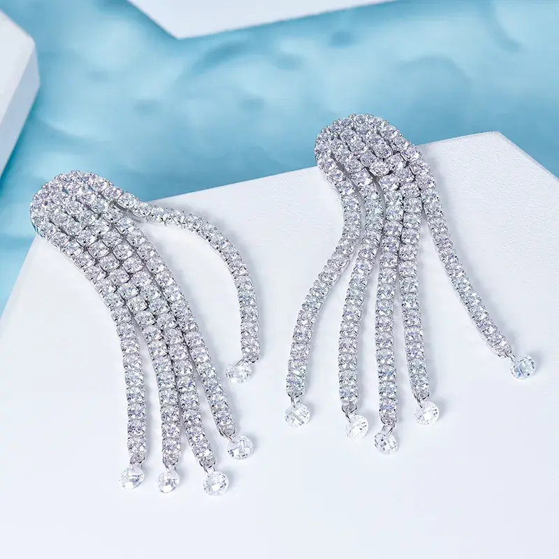 INVERNESS long tassle earrings