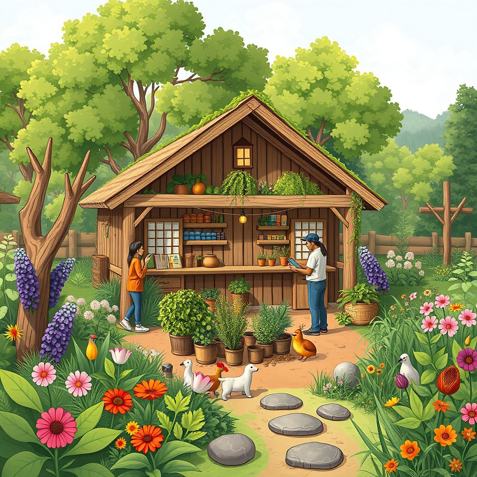 Interactive Farm Hub in a lush indigenous garden setting.jpg
