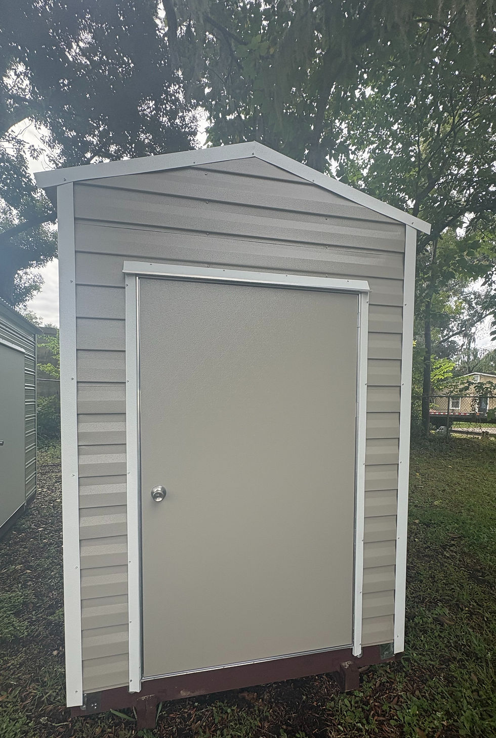 6x12 Garden Storage Shed with Electrical Included   4390