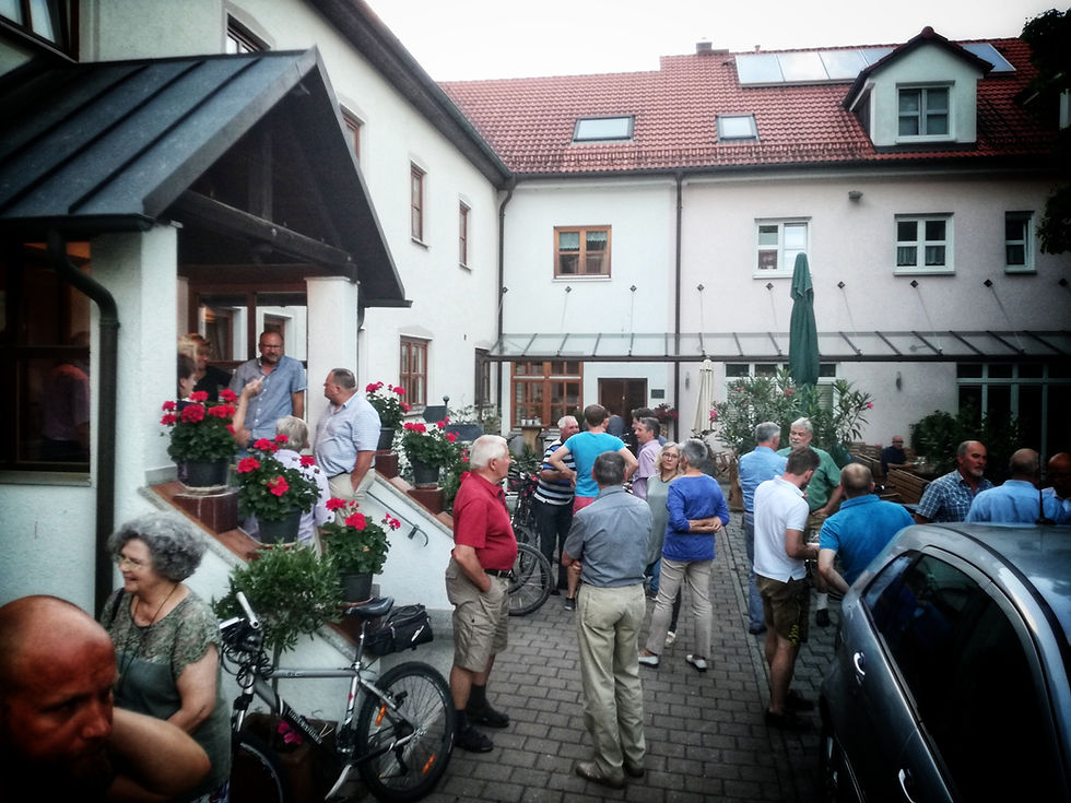Pause während des Nostalgie Abends