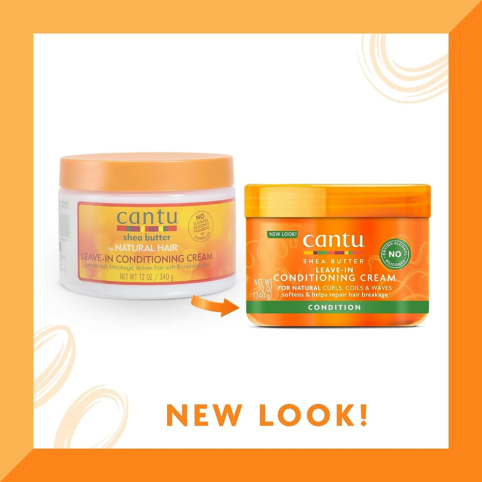 Cantu Leave in Conditioning Cream with Shea Butter for Natural Hair,