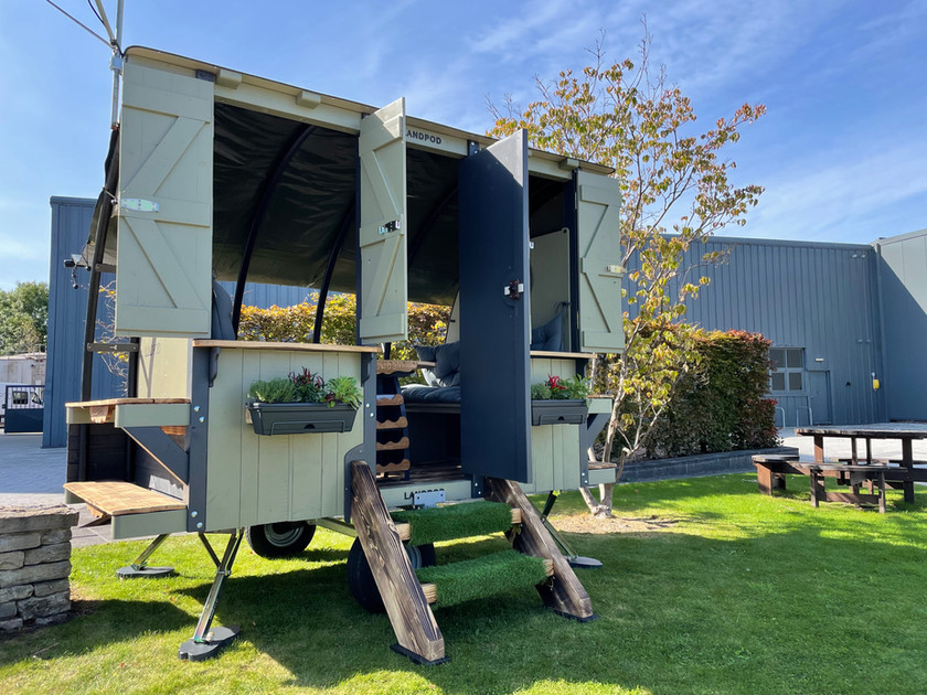 LANDPOD THE ALFRESCO POD GLAMPING POD