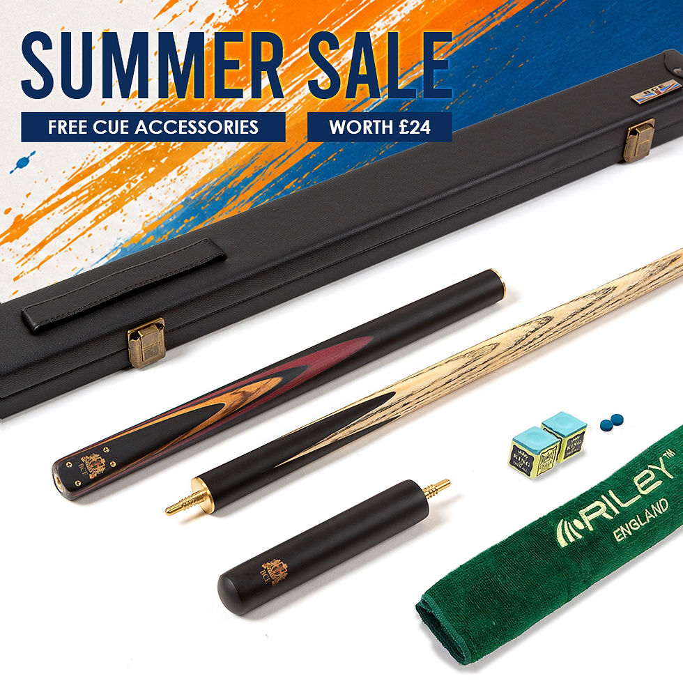 BCE Heritage 3 - 3/4 Cut Snooker Cue & Case Set