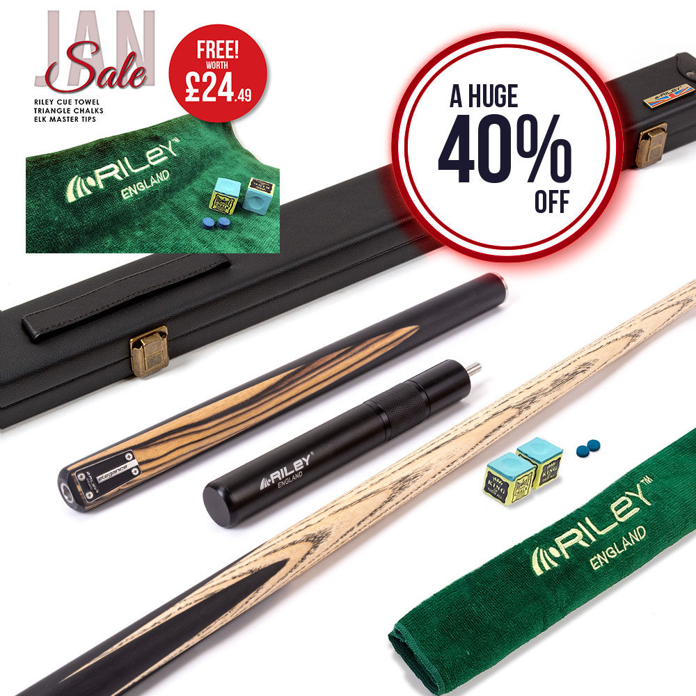 Riley Elegance Series - 1 - Snooker / Pool Cue & Case Set