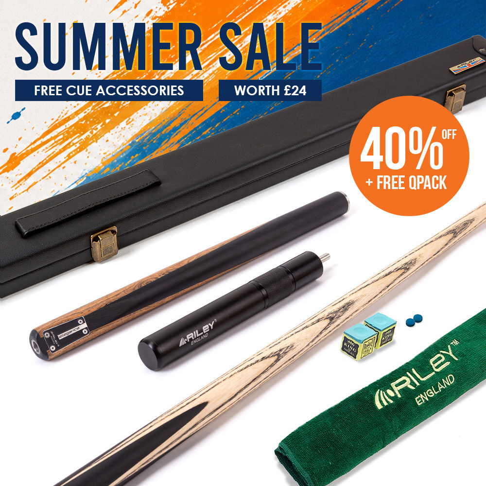 Riley Elegance Series - 4 - Snooker Cue & Case Set