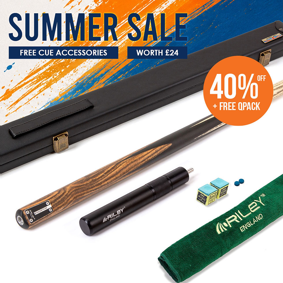 Riley Elegance Series - 5 - Snooker / Pool Cue & Case Set