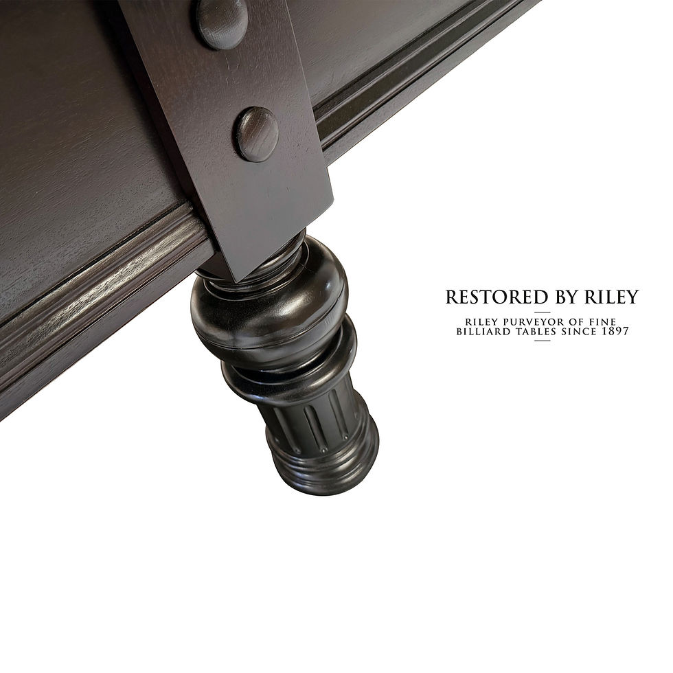 Thumbnail: Restored By Riley - 9ft Snooker Table - 18