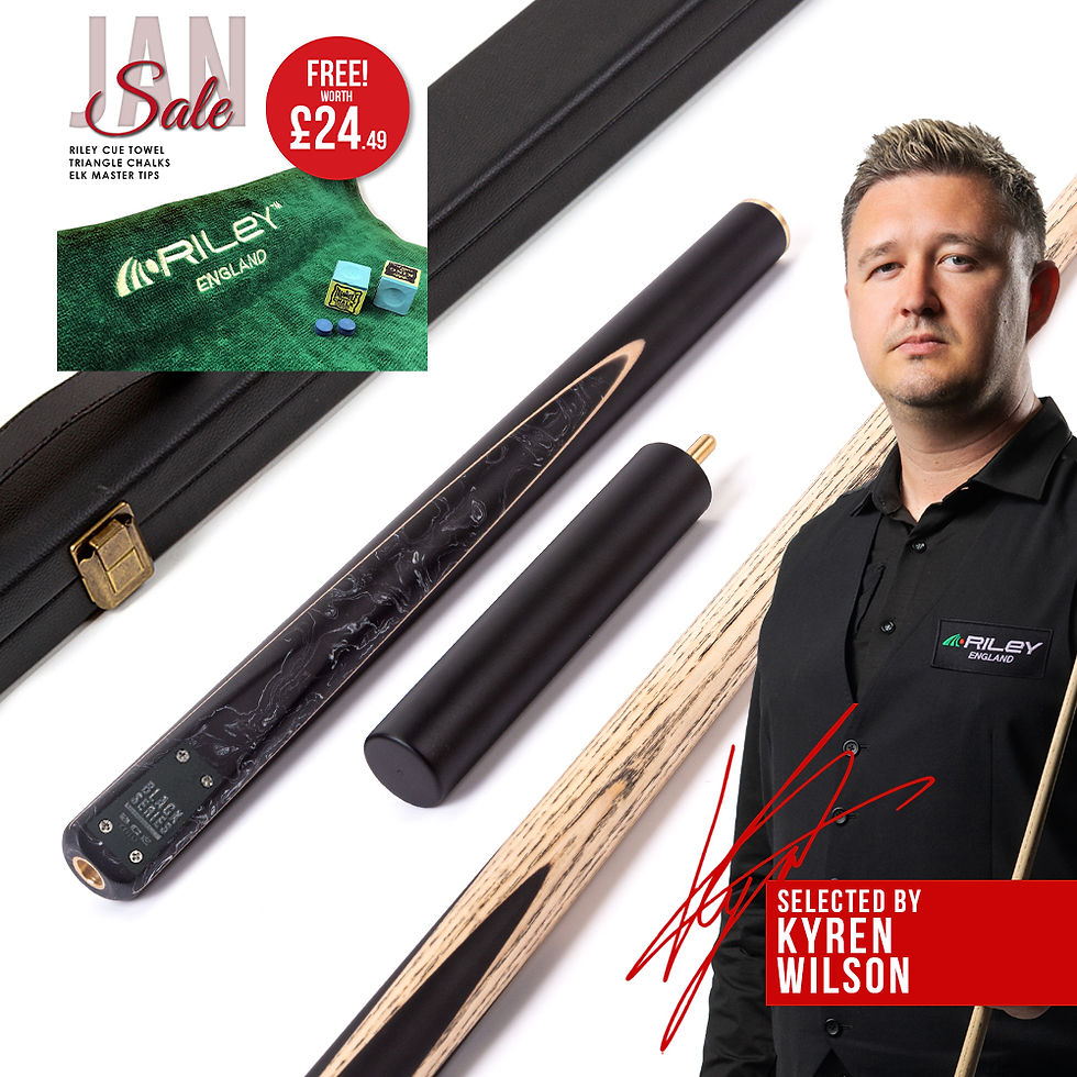 BCE Black Series - 1 - Snooker / Pool Cue Set