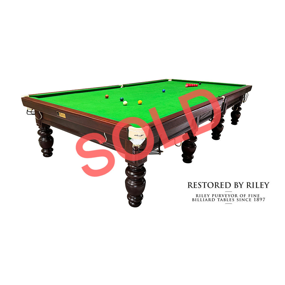 SOLD - Restored 12ft Snooker Table - 7 - £7999