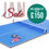Thumbnail: Riley 7ft Semi Pro American Pool Table - 2 in 1 -With Matching Table Tennis Top