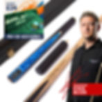 BCE Black Series - 4 - Snooker / Pool Cue Set