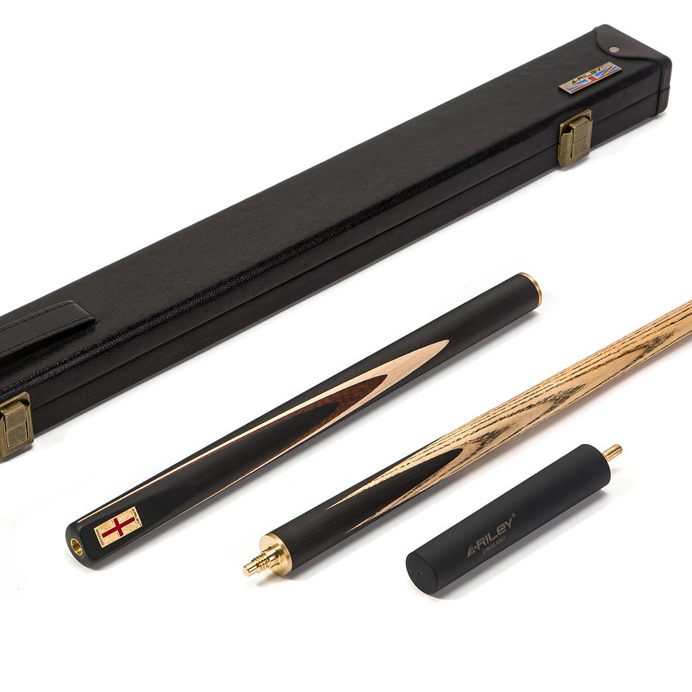 Thumbnail: Riley England Series 5 - 9mm Tip - 3/4 Cut Pool Cue & Case Set