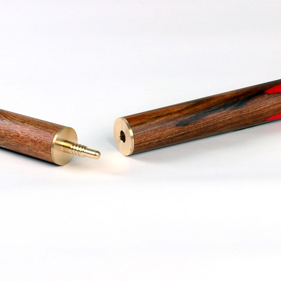 Thumbnail: BCE England 3/4 Cue 5 - 3/4 Cut Snooker Cue & Case Set