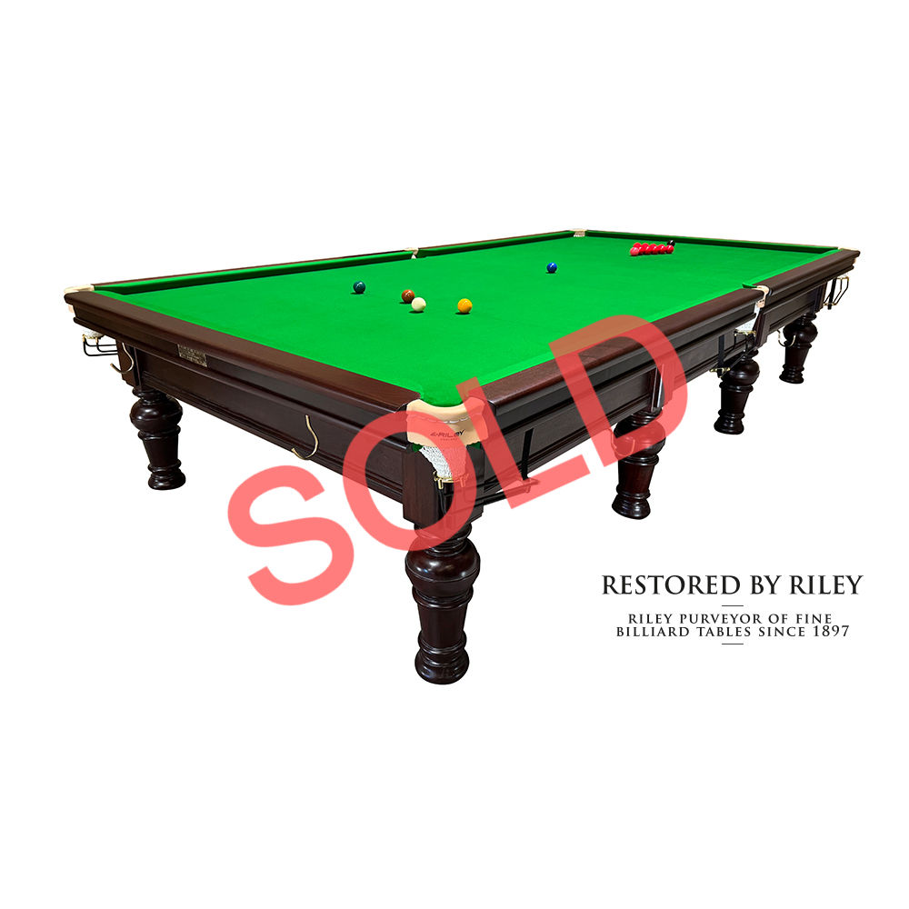 SOLD - Restored 12ft Snooker Table - 9 - £6,999