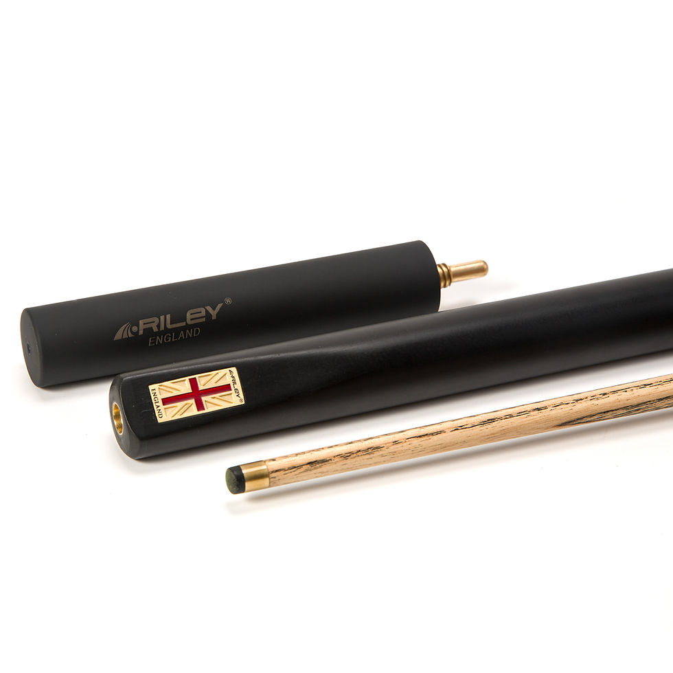 Thumbnail: Riley England Series 7- 9mm Tip - 3/4 Cut Pool Cue & Case Set