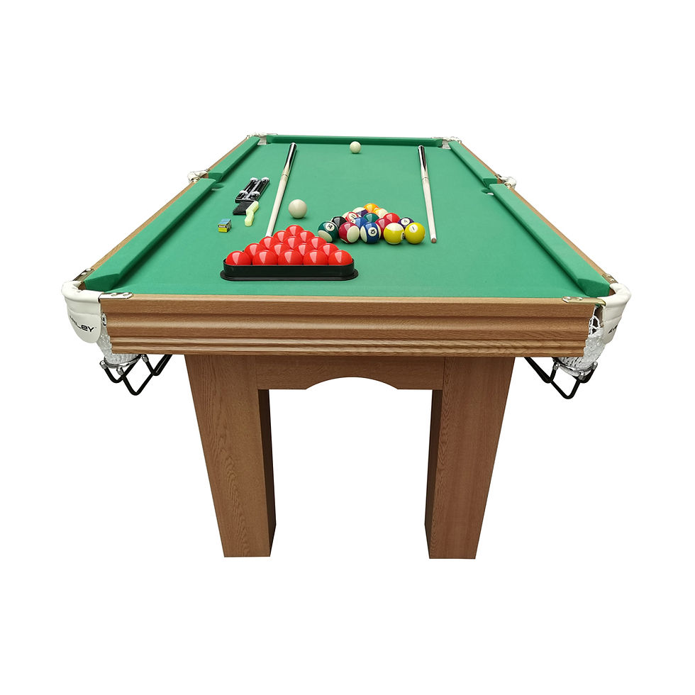 Thumbnail: Riley Traditional 6ft Snooker Table with Darts Set and Table Tennis Top