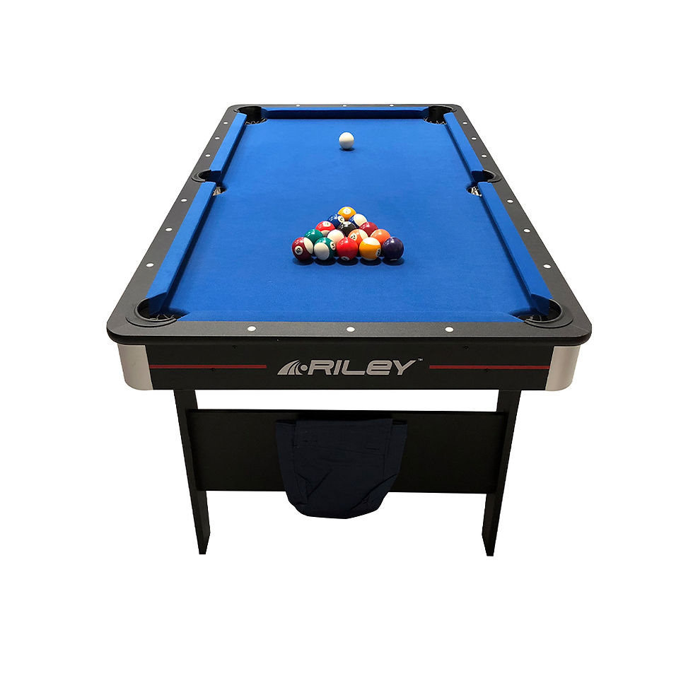 Thumbnail: Riley 5Ft 2in1 Vertical Folding Pool Table With Table Tennis