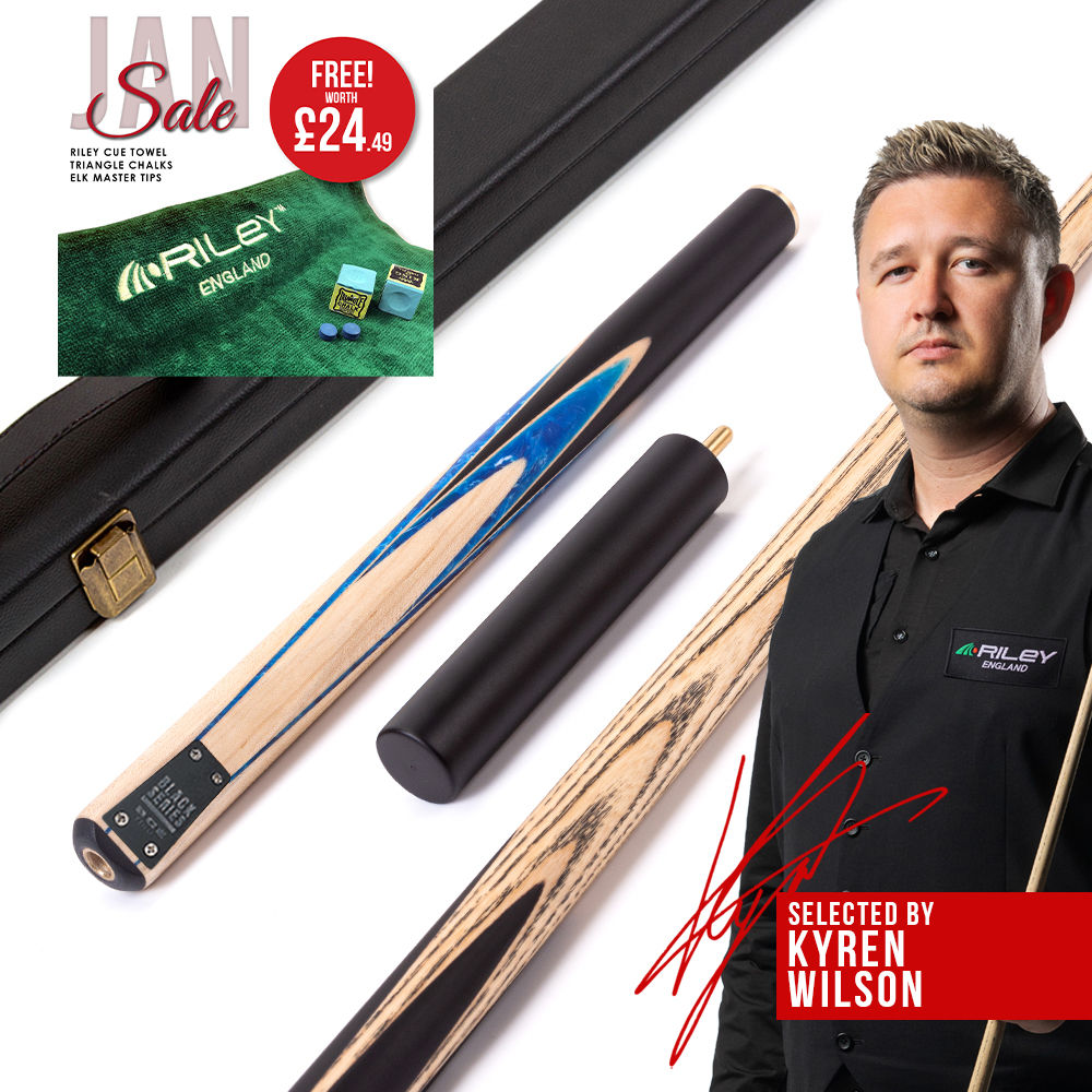 BCE Black Series - 6 - Snooker / Pool Cue Set