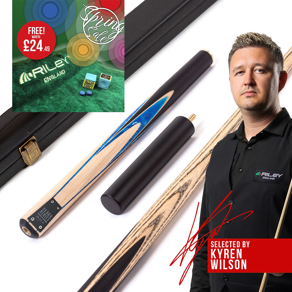 BCE Black Series - 6 - Snooker / Pool Cue Set