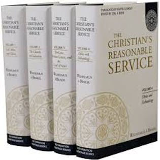 Reasonable Service Scripture The Christian’s Reasonable Service