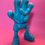 Thumbnail: Big Mad Hand Art Toy - Baby Blue