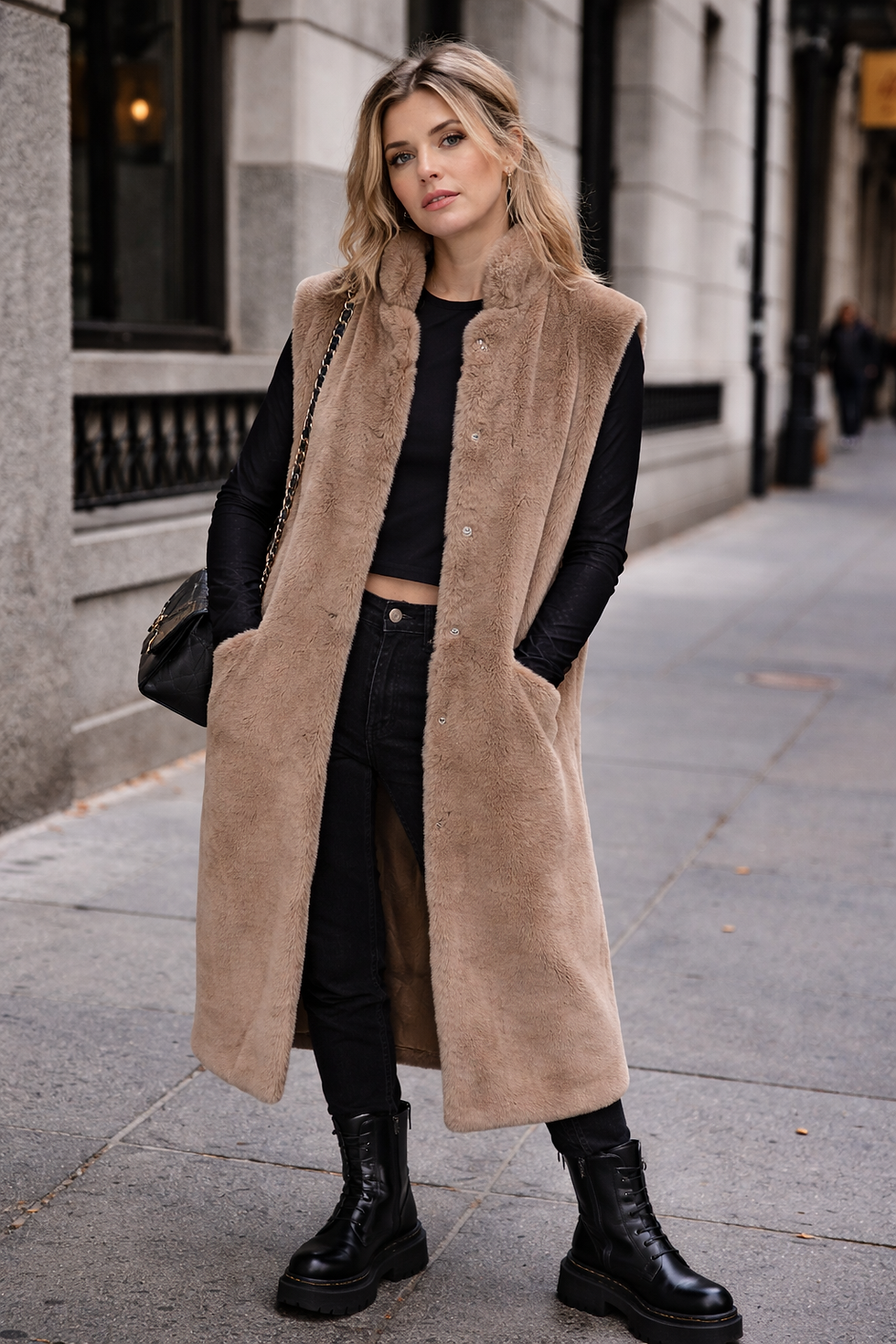 Thumbnail: Shift Jacket-Faux Fur