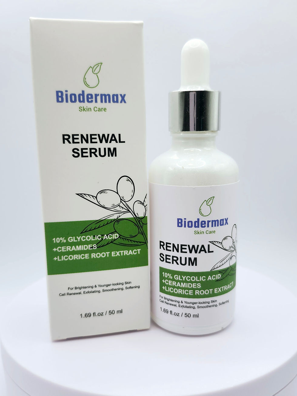 Miniatura: Renewal Serum 10% Glycolic Acid, Ceramides & Licorice Root Extract 50ml ea.