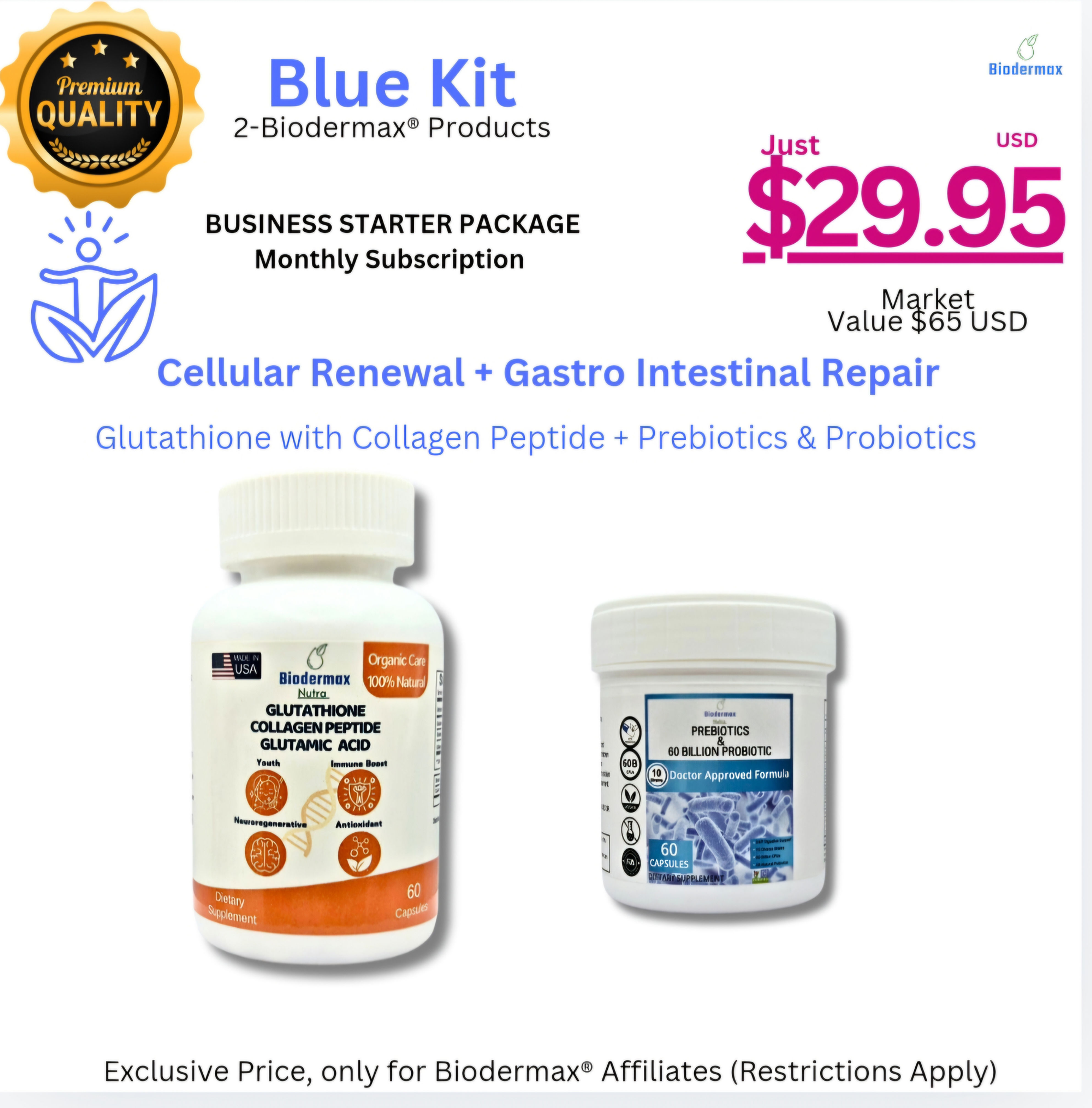 Blue Kit Cellular Renewal & Gastrointestinal Repair