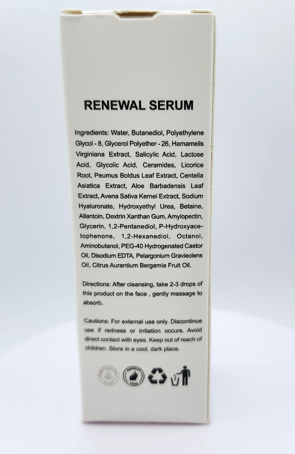 Miniatura: Renewal Serum 10% Glycolic Acid, Ceramides & Licorice Root Extract 50ml ea.