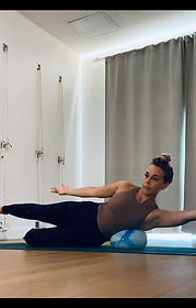 Pilates lateral abdominal exercise