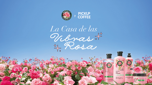 Vibras Rosas y Café con Herbal Essences y Pickup Coffee