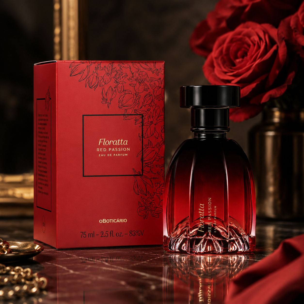 Eau de Parfum Floratta Red Passion, 75ml