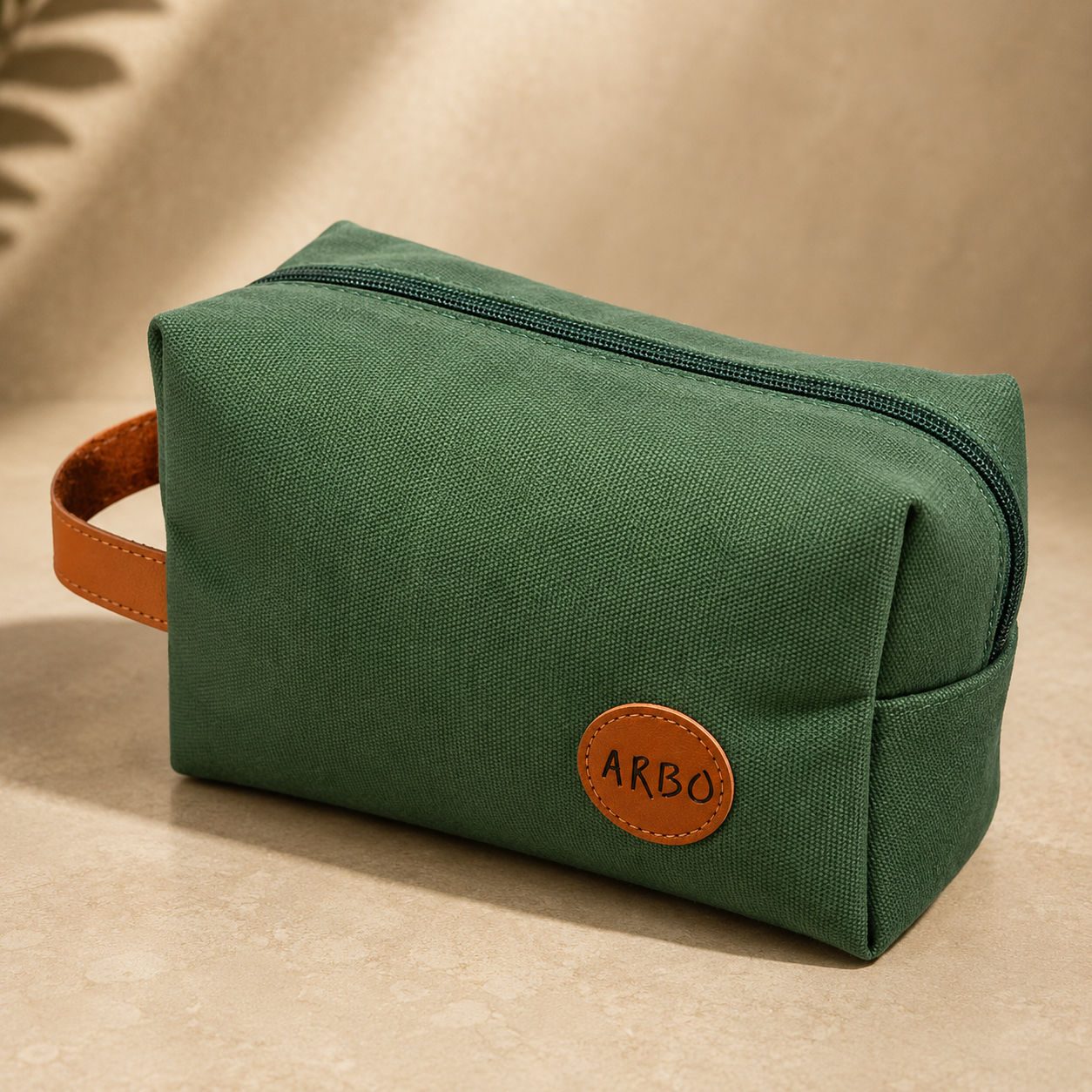 Nécessaire Verde com Alça Arbo