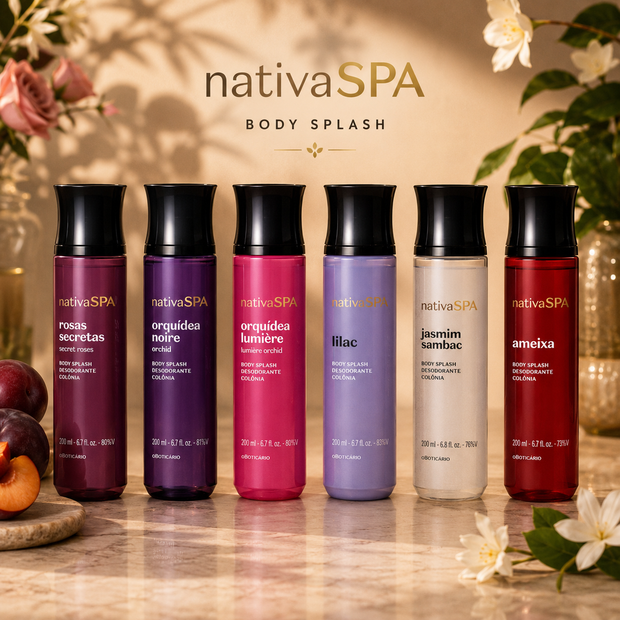 Body Splash Nativa Spa, 200ml