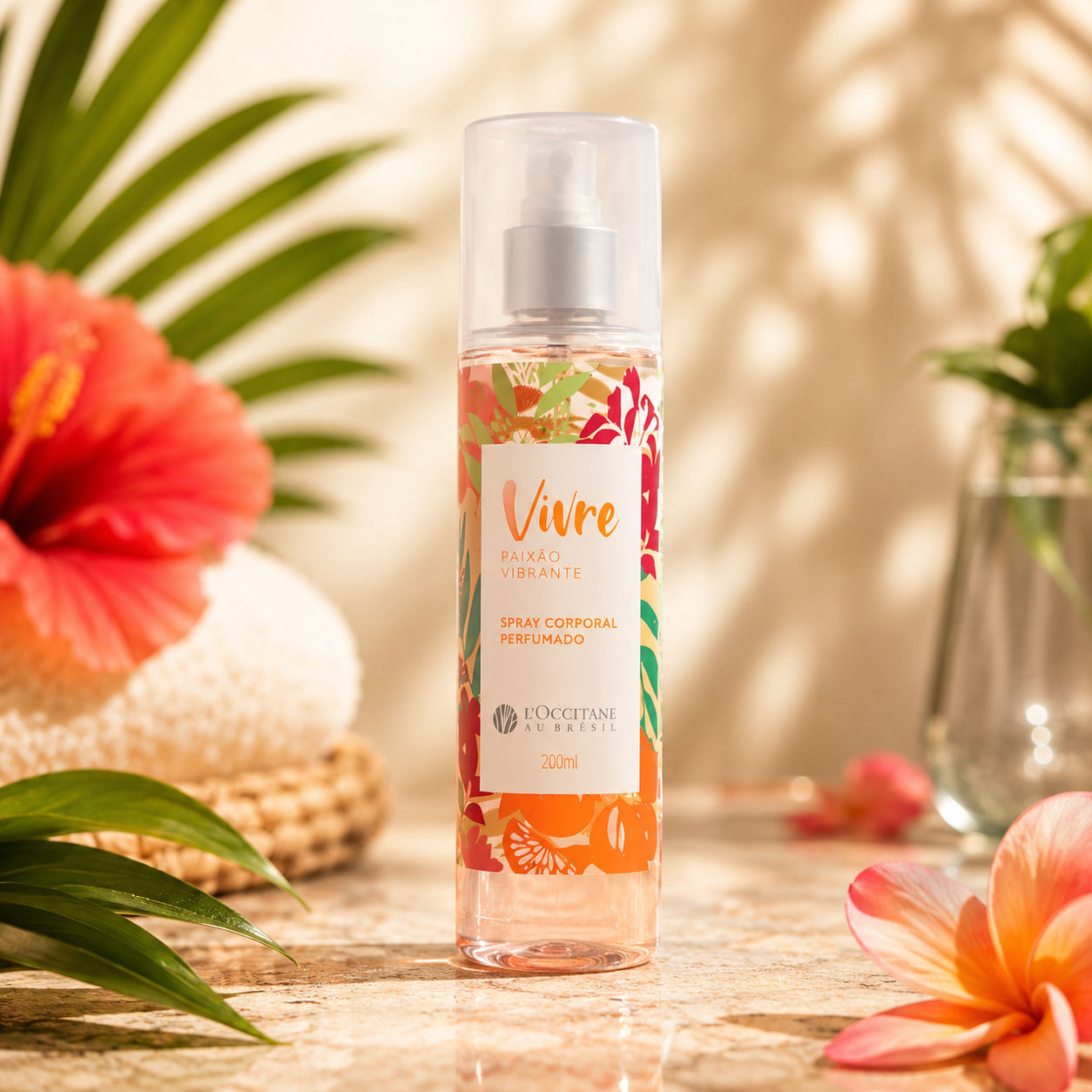 Body Splash Vivre Paixão Vibrante, 200ml