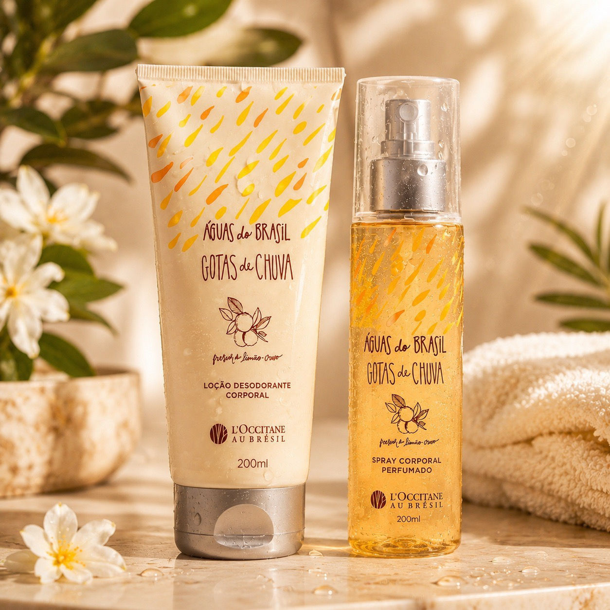 Presente L'Occitane Gotas de Chuva