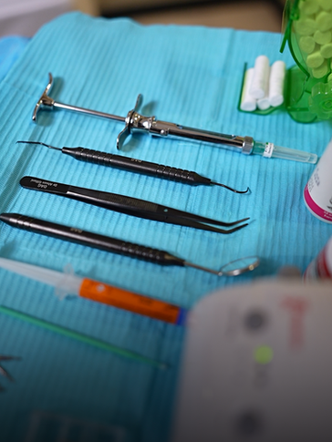 Professional dental tools for professional dentist