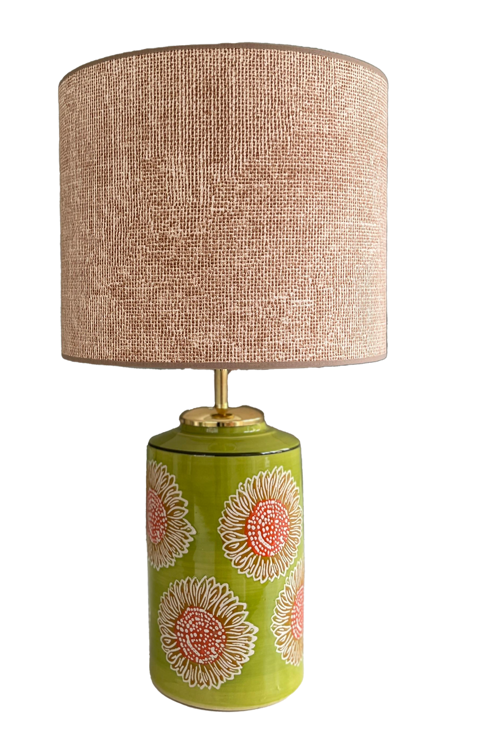 Hasır Görünümlü Abajur