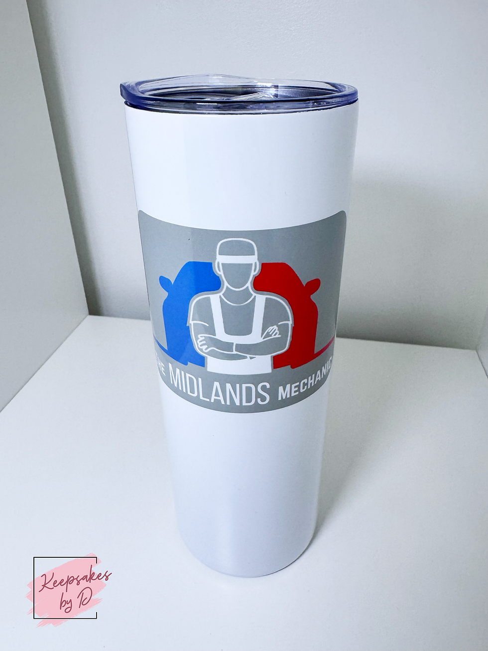 Business Logo Travel Mug, Travel Tumbler