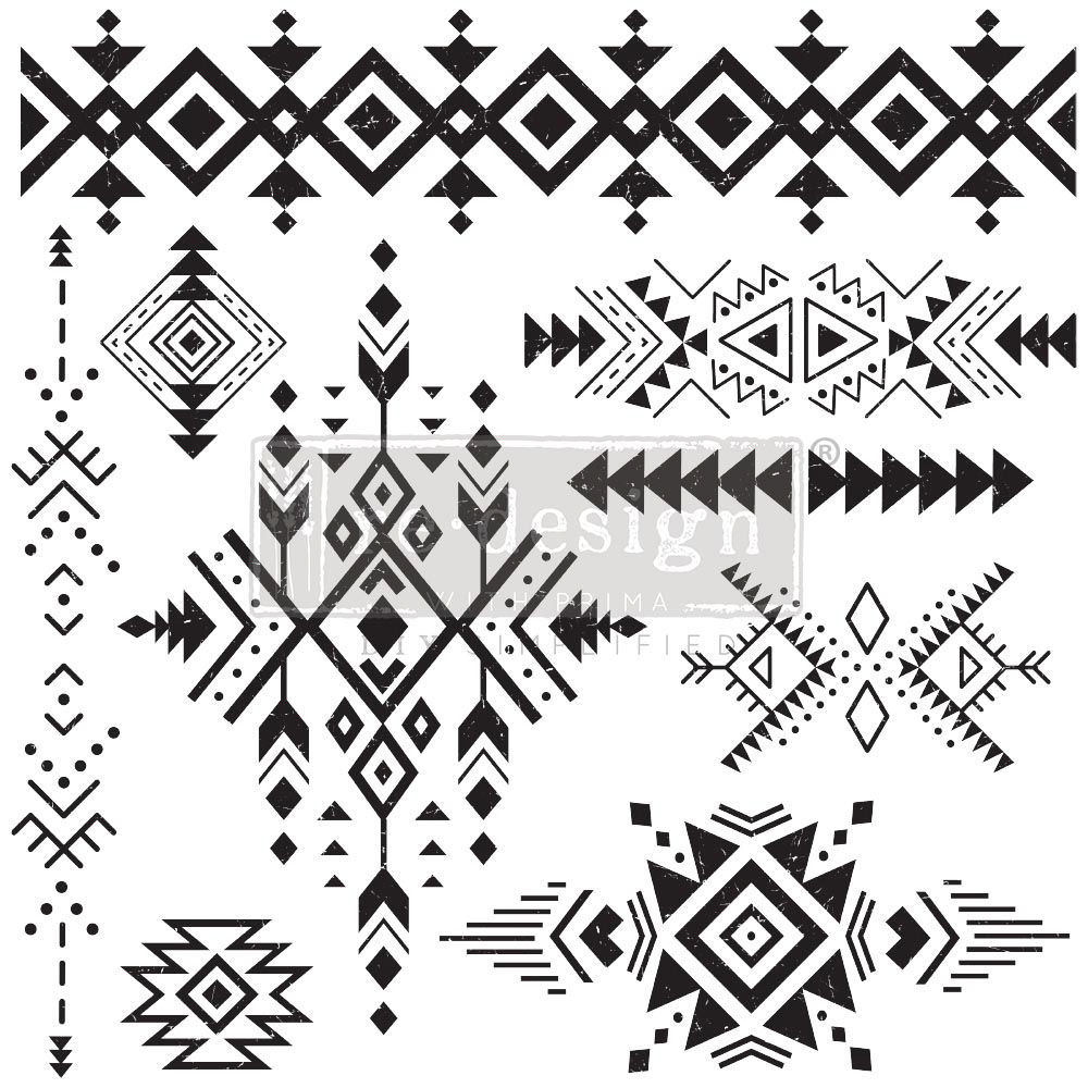 Decor Stamp Tribal Prints