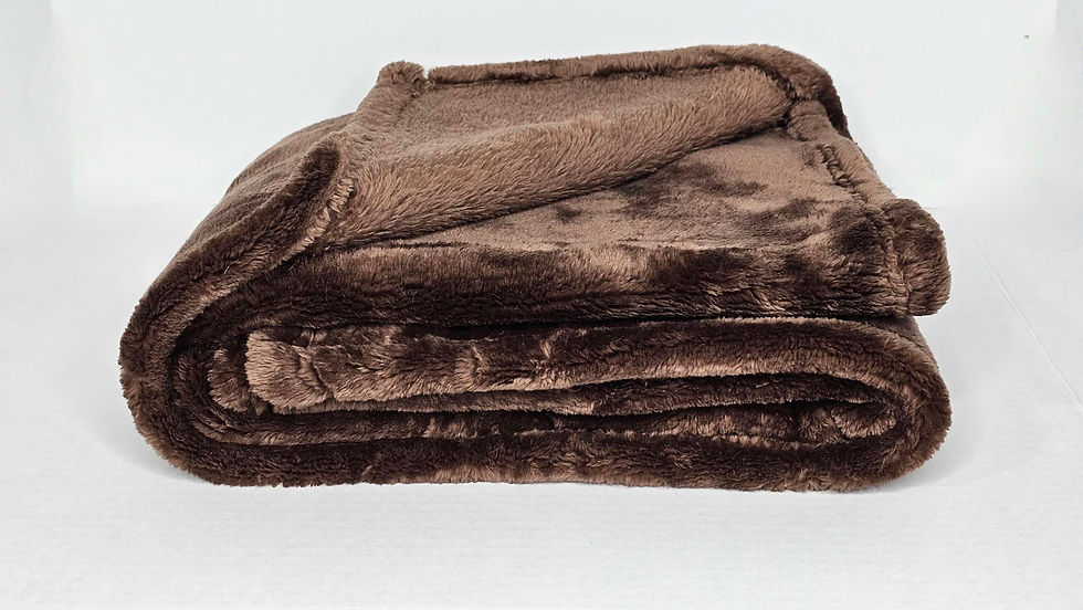 Plush Brown Blanket