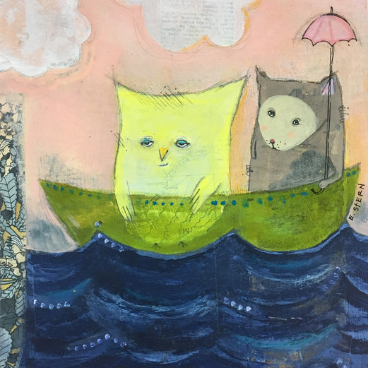 "The Owl & the Pusscat, In the Doldrums"