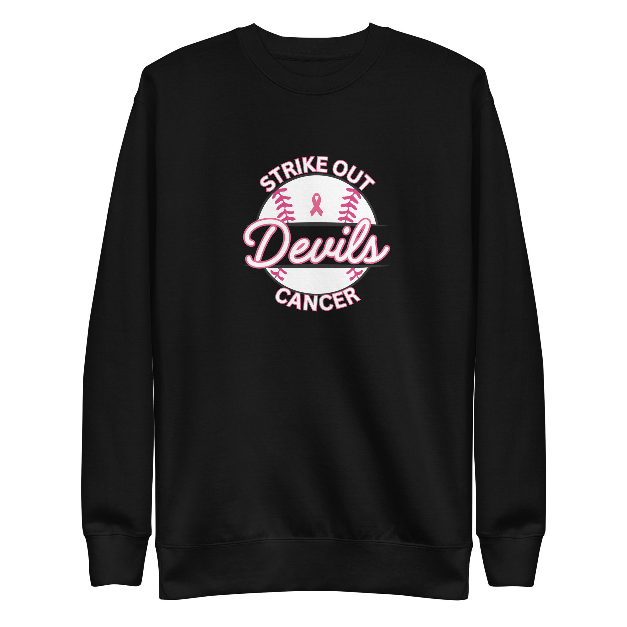 Unisex Premium Sweatshirt - STRIKE OUT CANCER