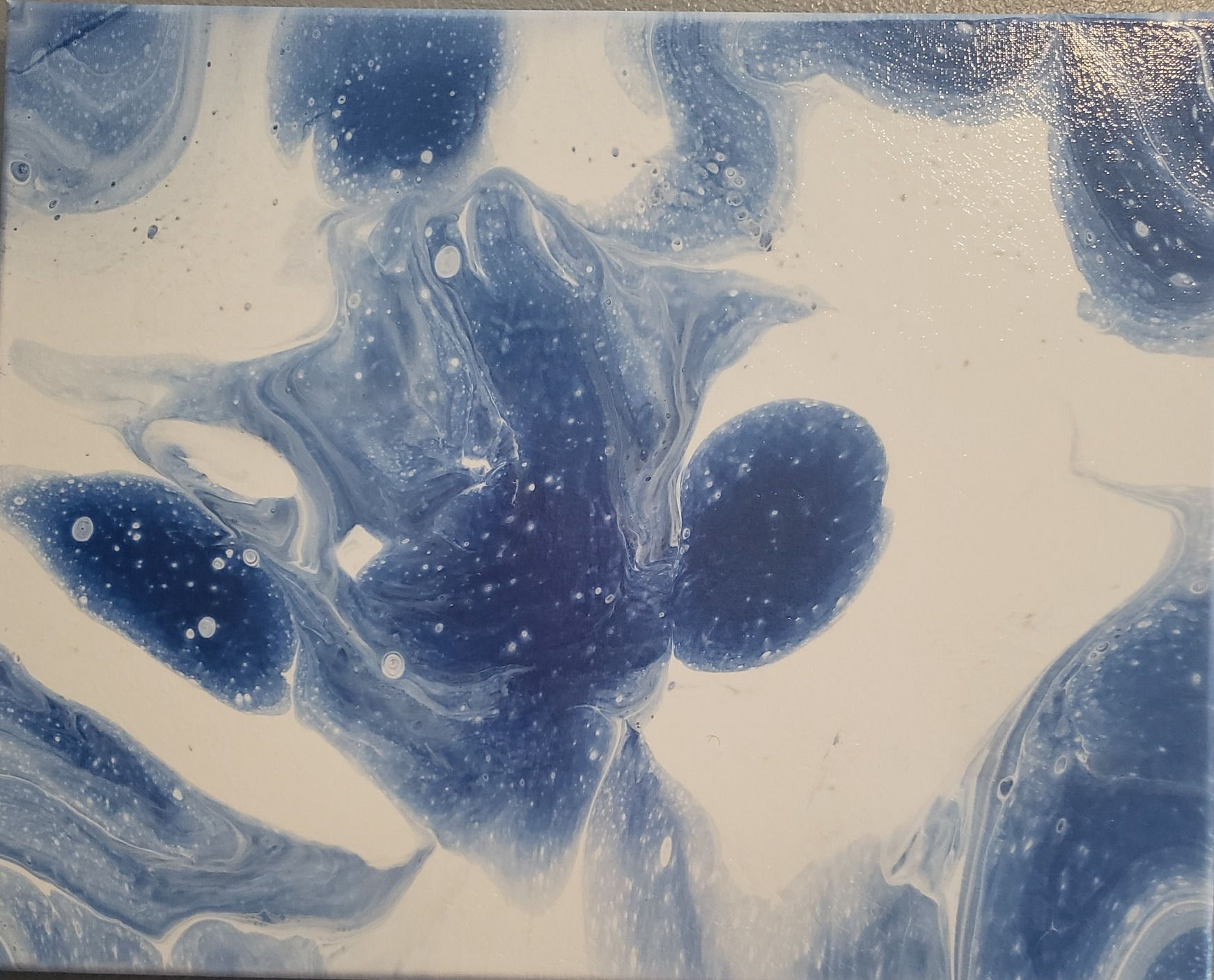 16 x 20 acrylic color painting